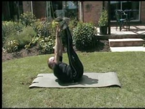 Toe Touches Abs exercise